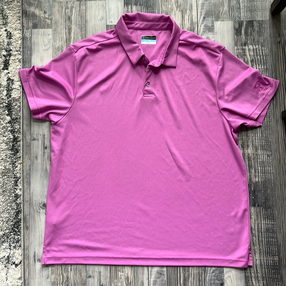Men’s PGA Pink Polo XXL / 2XL 8/10 condition. Golf Polo
